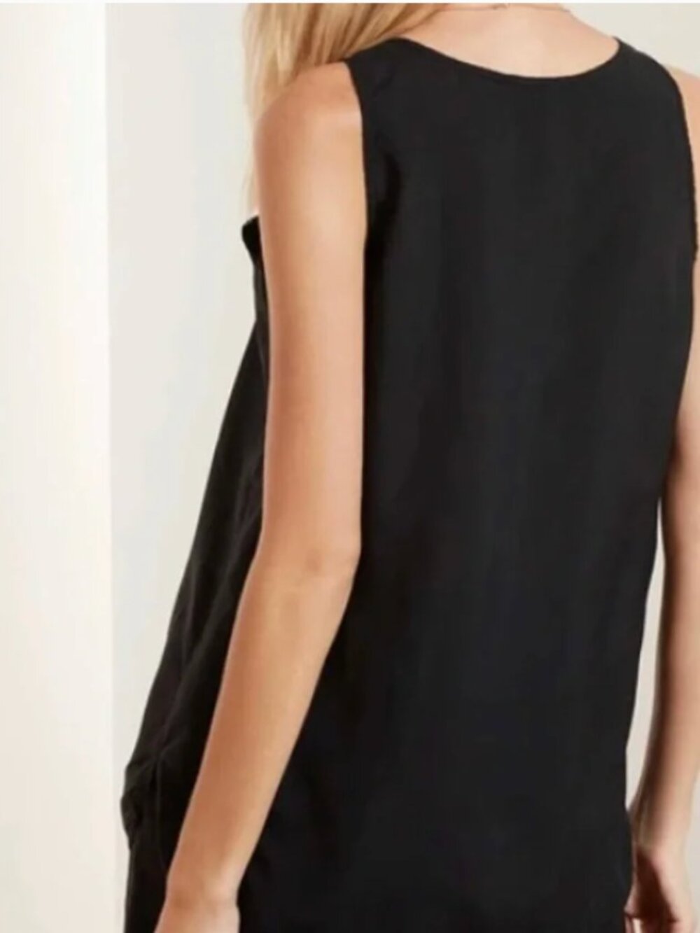 James Perse Black Lightweight layering TANK size 1/S - Picture 5 of 6